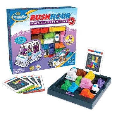 桌遊玩具美國thinkfun正版益智桌游Rush hour塞車時間兒童單人雙人玩具 AMDP