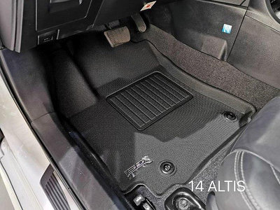 巨城汽車精品 14-19 豐田 ALTIS 11代 11.5代 專用 3D立體 神爪卡固腳踏墊