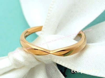 《Eco-jewelry》【Tiffany&amp;Co】 經典新款 HARMONY 系列玫瑰金扭結造型戒指~專櫃真品 未使用