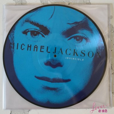 現貨 邁克爾杰克遜 Michael Jackson Invincible 畫膠黑膠唱片2lp