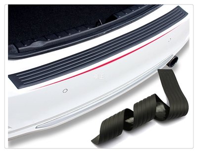 【車王汽車精品百貨】Volvo XC60 XC70 XC90 後護板 防刮板 後踏板 後護膠條