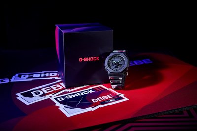 全新 G-SHOCK x DEBE 聯名限量錶款 GA-2100GT7-1A1