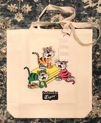 Onitsuka Tiger 手提袋 帆布袋 環保袋