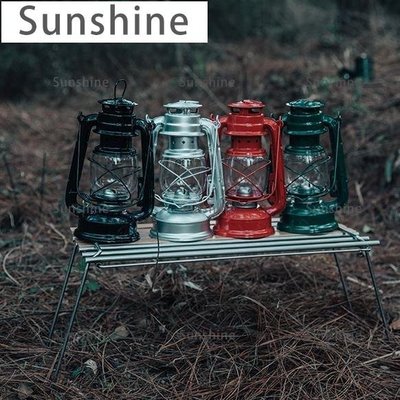 [Sunshine]英國JFEIBLUE復古傳統煤油燈露營燈馬燈戶外手提燈老式油燈高25cm