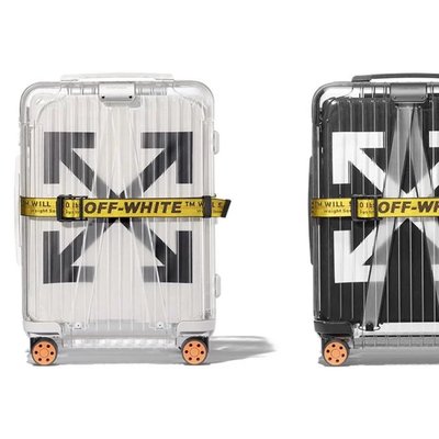 Rimowa x off-White 21寸 全球限量款 透明 行李箱 旅行箱 登機箱