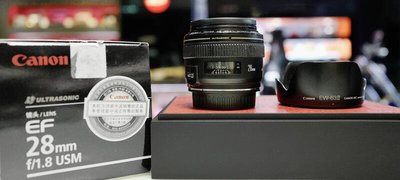 【日光徠卡】Canon EF 28mm f/1.8 USM鏡頭 二手 #5260****