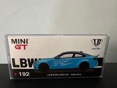 MINI GT 192 LB WORK BMW M4 baby blue