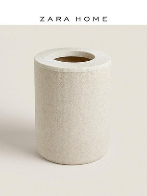 Zara Home 歐式簡約輕奢簡約家用家用廢紙簍垃圾桶 4