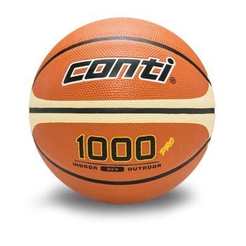 "爾東體育" CONTI B1000PRO-5-TY CONTI籃球 5號專利16片深溝橡膠籃球 5號籃球 深溝籃球