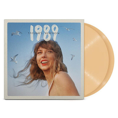 泰勒重錄 Taylor Swift 1989 Taylor's Version 黑膠2LP橙膠