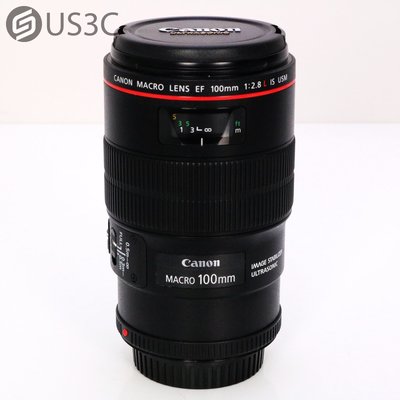 【US3C-高雄店】佳能 Canon EF 100mm F2.8L Macro IS USM 微距鏡頭 Hybrid IS 防震技術 單眼鏡頭 二手鏡頭