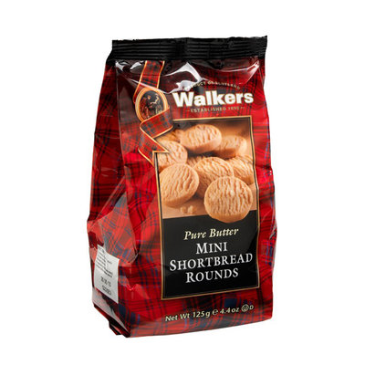 《Walkers》蘇格蘭皇家迷你圓形奶油餅乾(125g/包)
