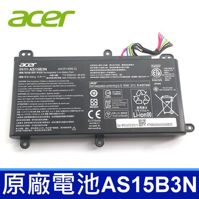 保三 ACER AS15B3N 原廠電池 Predator17 G9-791g G9-792g G9-793