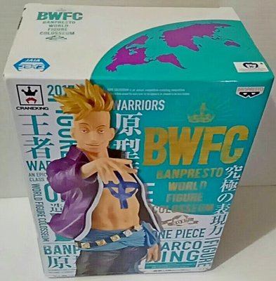 馬可 馬爾科 不死鳥 正版 頂上決戰 世界大賽 BWFC  航海王海賊王 公仔 盒20X15X10