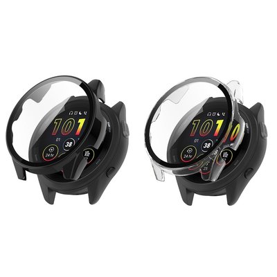 【PC+鋼化玻璃一體錶殼】Garmin Forerunner 265 / 265S 全包 手錶 保護殼 硬殼