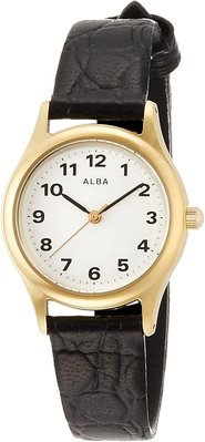 日本正版 SEIKO 精工 ALBA AQHK420 手錶 女錶 皮革錶帶 日本代購