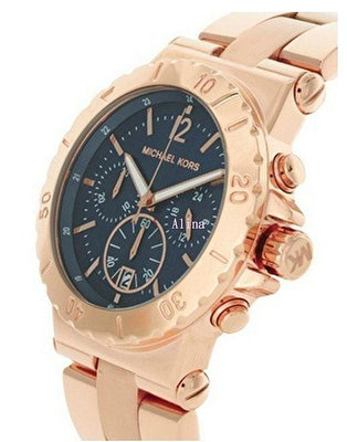 熱賣精選現貨促銷 Michael Kors MK手錶鑲鑽玫瑰金三眼計時日曆女生石英手錶MK5410 美國 明星同款