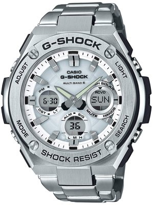 日本正版 CASIO 卡西歐 G-Shock GST-W110D-7AJF 男錶 手錶 電波錶 太陽能充電 日本代購