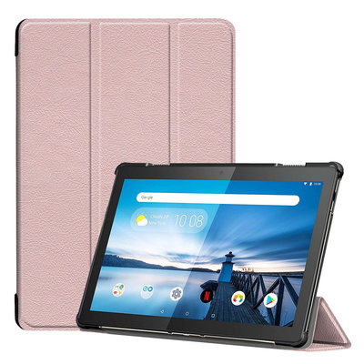 平板保護殼 適用于聯想Tab M10 TB-X605F平板皮套 TB-X605F電腦保護套三折款 平板電腦保護套 平板皮套