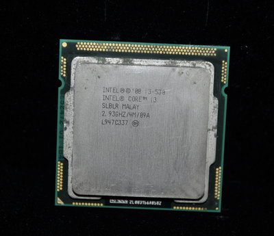 Intel Core i3-530 雙核四線正式版 (1156 2.93G) 非i3-540 i3-550 i3-560
