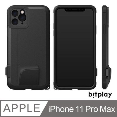 強強滾-SNAP! iPhone 11 Pro Max(6.5吋)專用 軍規防摔相機殼 Black黑