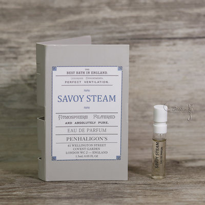 Penhaligon's 潘海利根 蒸氣浴香 Savoy Steam 中性淡香精 1.5ml 試管香水 可噴式