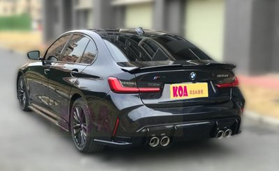 新品 BMW 3系 G20 改 M3 樣式 後大包 後保桿 空力套件 另有 M3 前保桿 葉子板