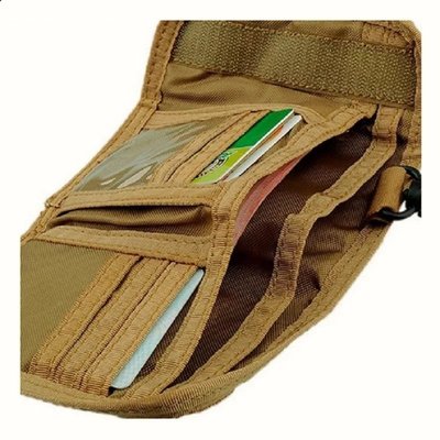 軍迷彩戶外腰掛錢包EDC便攜收納手包錢夾卡包證件套尼龍耐磨皮夾228元