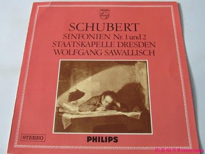舒伯特 第一交響曲 薩瓦利希 指揮 歐美版黑膠唱片LPˇ奶茶唱片