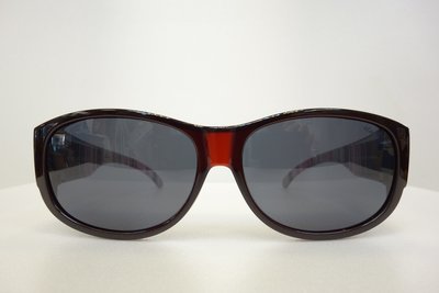 【台南中國眼鏡】Hawk 太陽眼鏡 墨鏡 套鏡 偏光 一鏡二用 輕 防眩光 雪地 釣魚 近視族 專用 1002 1007
