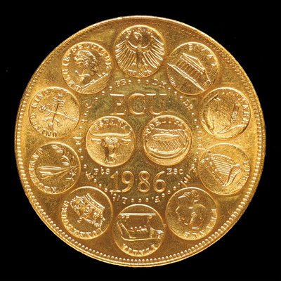法國ECU紀念幣1986年