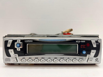 【展示品現況出清特價】音響主機 CARDIO卡迪歐 (VCD-1000)(CT-101B)(CR-810)(CD-708