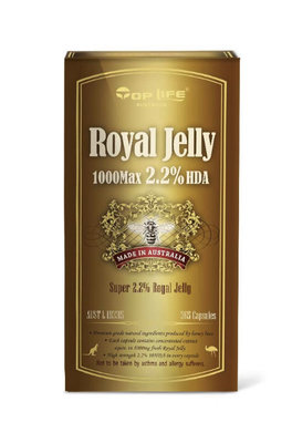 (🐨澳洲）Toplife-Royal Jelly 蜂王乳1000 Max 2.2% HDA X365