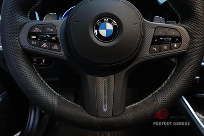 BMW 德國原廠 M-Performance卡夢蓋板 方向盤 飾板  F40 F44 G20 G21 G29 內裝改裝
