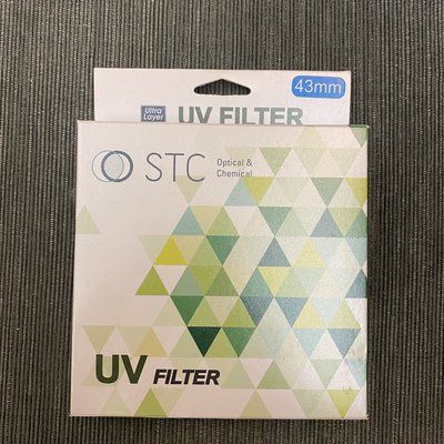 全新未使用 STC 43mm Ultra Layer UV Filter 多層膜 薄框 抗紫外線 保護鏡