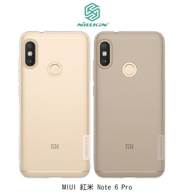 *Phone寶*NILLKIN MIUI 紅米 Note 6 Pro 本色TPU軟套 保護套 超薄套 手機套 透明殼