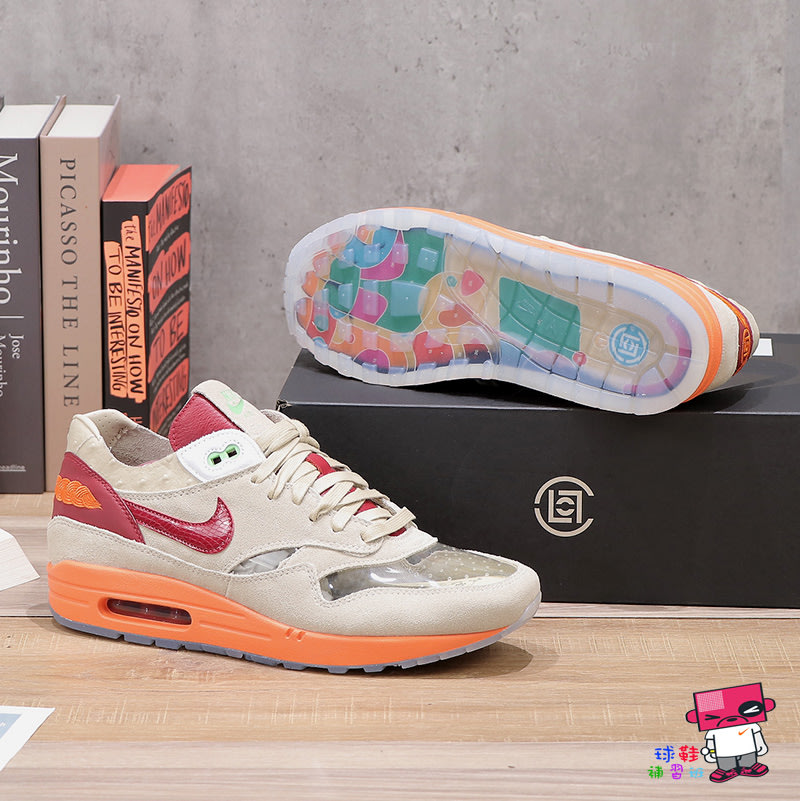 球鞋補習班NIKE AIR MAX 1 CLOT KISS OF DEATH 陳冠希死亡之吻DD1870