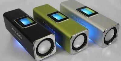 【多多百貨】37 UK5B插卡音箱/喇叭/音響 可更換電池 液晶螢幕/歌詞顯示