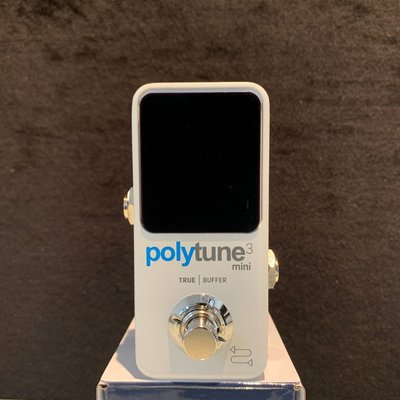 [反拍樂器] TC Electronic Polytune 3 Mini BUFFER 調音 效果器 白色 公司貨 免運