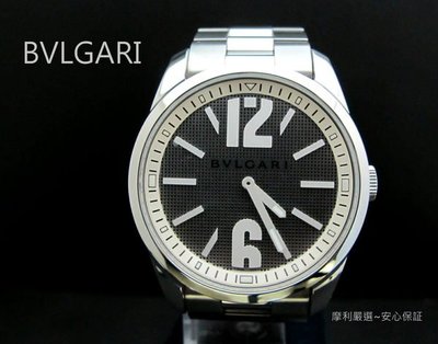 【摩利精品】BVLGARI寶格麗石英錶(ST42S) *真品* 超低價特賣