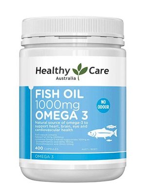 (🐨澳貨紐物)澳洲 Healthy Care-魚油 1000mg Omega 3 無味 *400