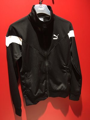 【豬豬老闆】PUMA MCS 流行系列 黑色 立領 外套 歐規 休閒 運動 男款 59645001