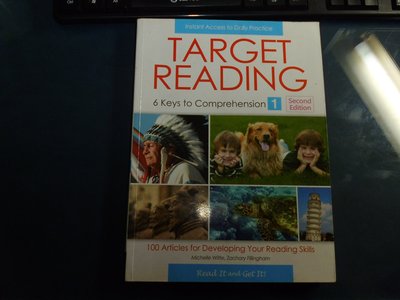 【鑽石城二手書】《Target Reading 1 2e》2014-Witte- 9789863180869 少量畫記