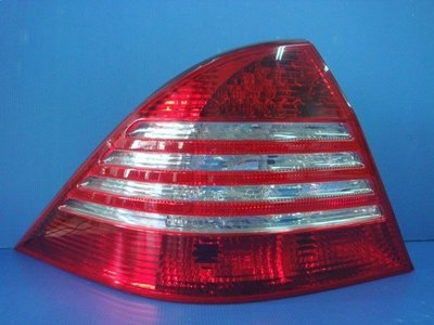 小亞車燈╠ 全新 BENZ 賓士 W220 S320 S350系列 晶鑽 紅白 四線 尾燈 特價中