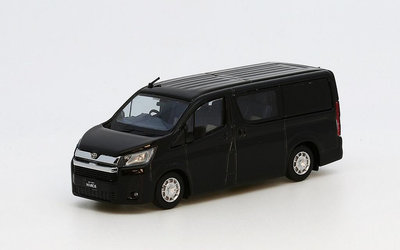 1/64 豐田Toyota Hiace 300最新款海獅黑色合金彷真模型玩具
