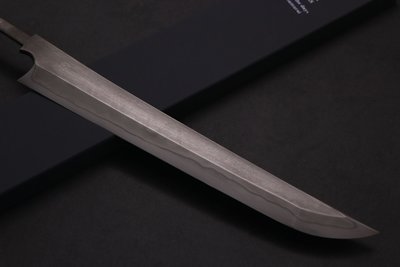 💖 二唐刃物 💖【白一鋼 水本燒 先丸 30cm】日本製  廚房刀具 八煌刃物