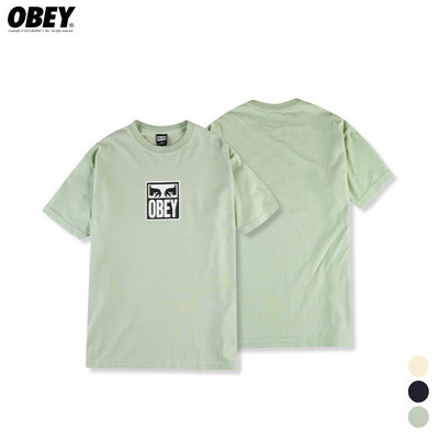 【Brand T】OBEY EYES ICON 3 TEE 臉譜 LOGO 素色 短袖 短T T恤 3色