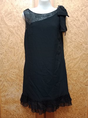 【唯美良品】意大利製 blugirl blumarine 蝴蝶結蕾絲洋裝 ~ W520-59076