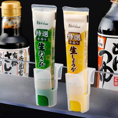 日本進口冰箱醬包收納架文具整理盒芥末掛式收納盒子調料包置物架