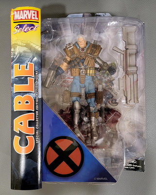 全新現貨 美國帶回 Marvel Select 機堡 Cable 漫畫版 漫威 X戰警 X-MEN